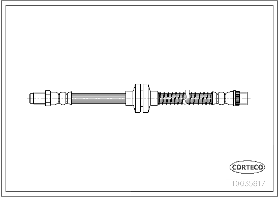 Furtun frana 19035817 CORTECO