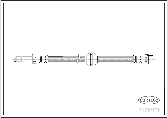 Furtun frana 19036178 CORTECO