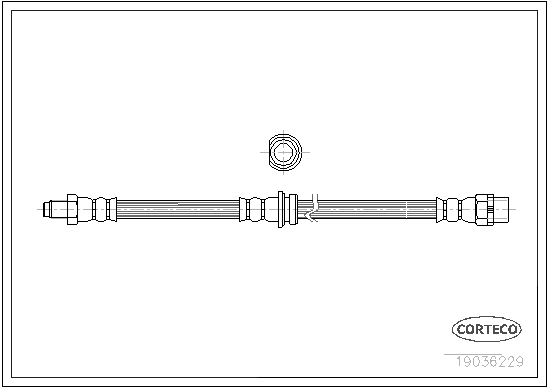 Furtun frana 19036229 CORTECO