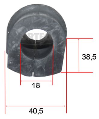 Bucsa, bara stabilizatoare 49367525 CORTECO