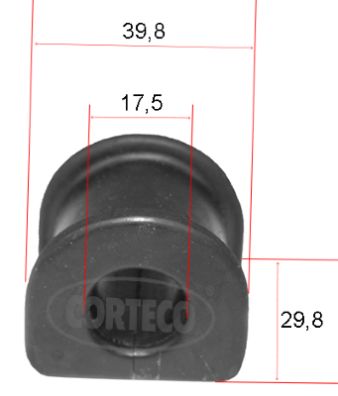 Bucsa, bara stabilizatoare 49371775 CORTECO