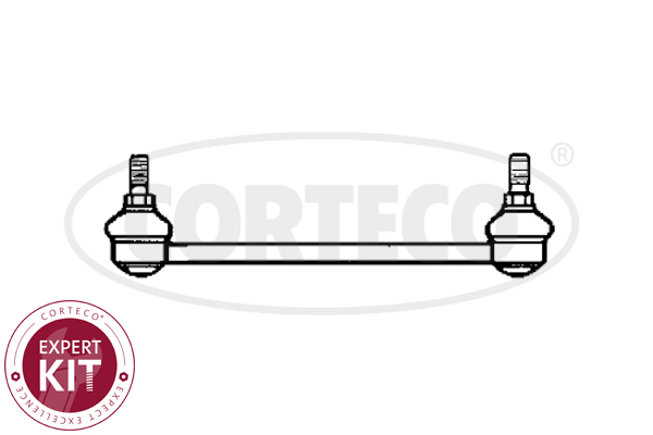 Brat/bieleta suspensie, stabilizator 49396110 CORTECO