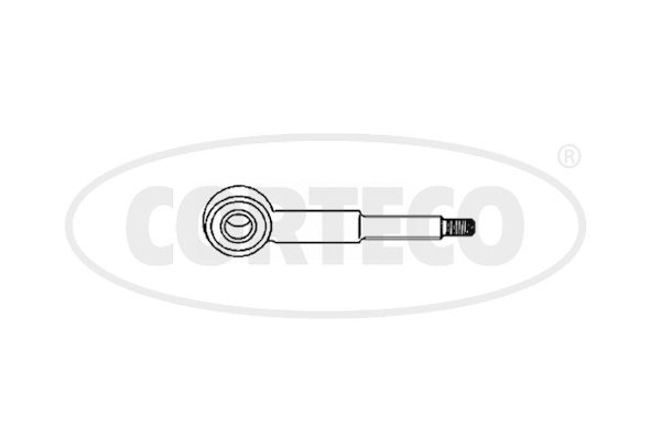Brat/bieleta suspensie, stabilizator 49401313 CORTECO