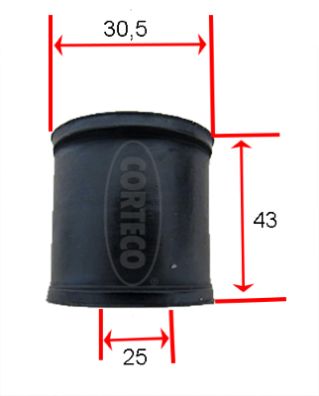 Bucsa, bara stabilizatoare 49405655 CORTECO