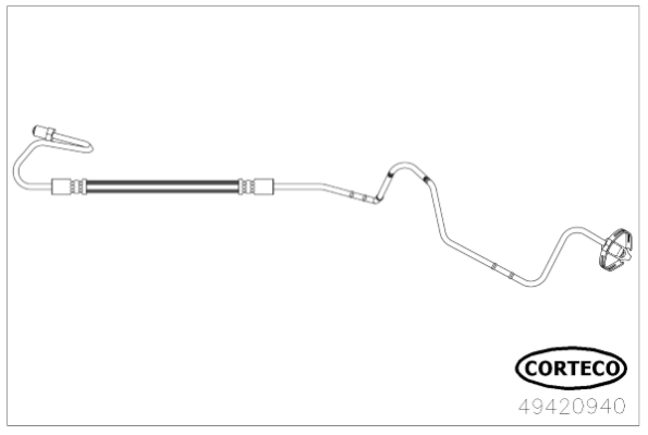 Furtun frana 49420940 CORTECO