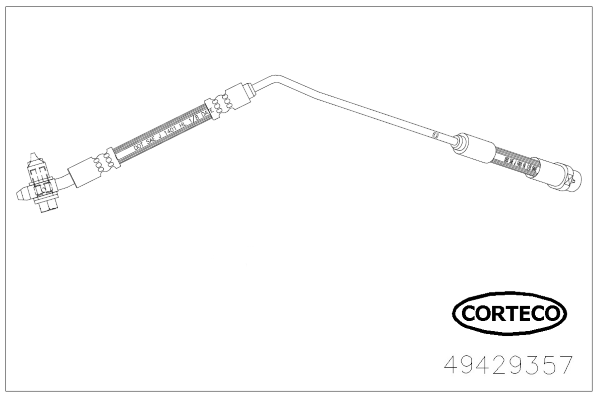 Furtun frana 49429357 CORTECO