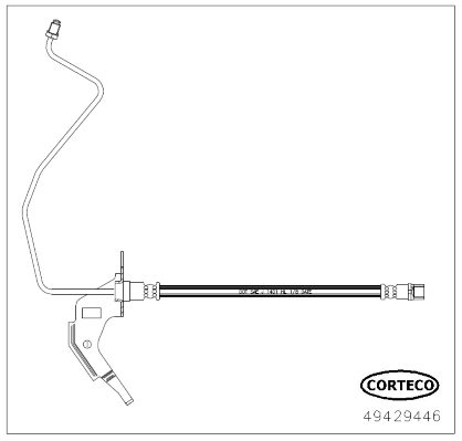 Furtun frana 49429446 CORTECO