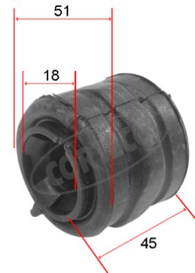 Bucsa, bara stabilizatoare 80000096 CORTECO