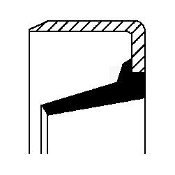 Inel etansare, articulatie ax 12029815B CORTECO