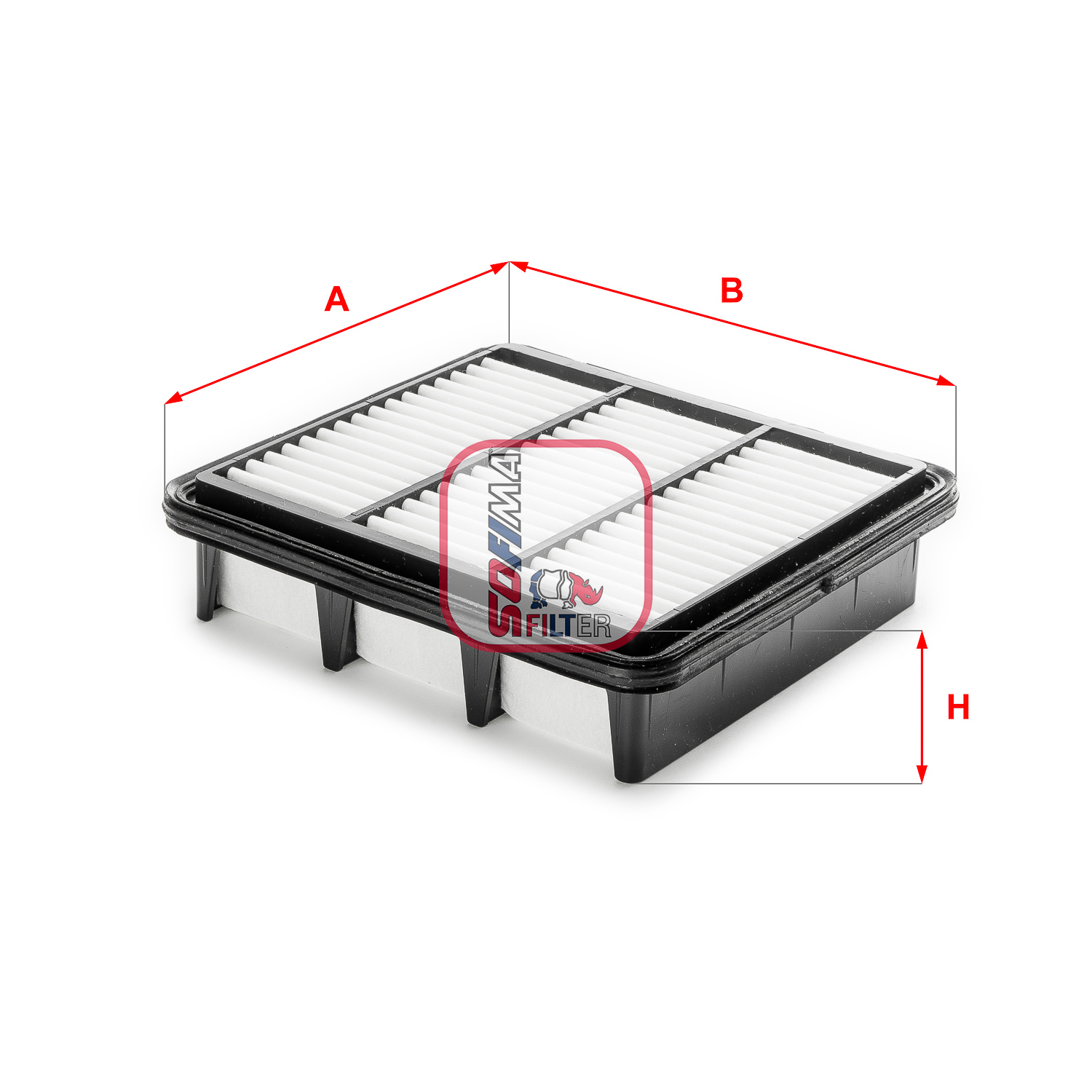 Filtru aer S 0622 A SOFIMA