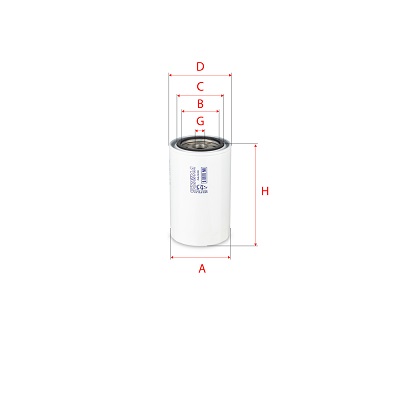 Filtru combustibil S 0810 NR SOFIMA