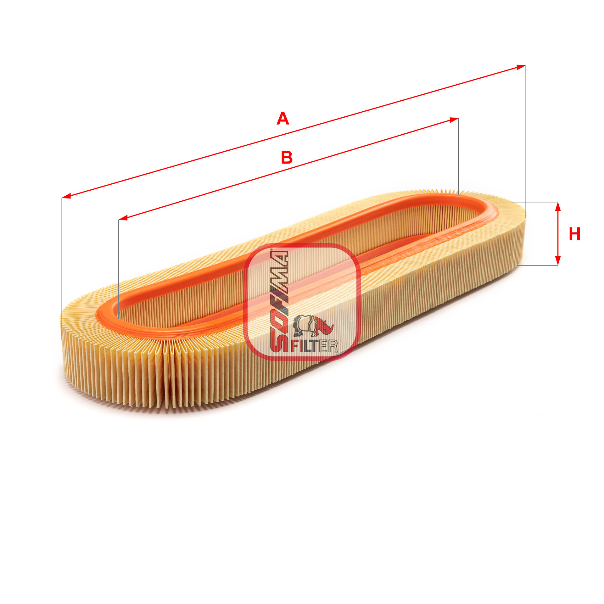 Filtru aer S 0974 A SOFIMA