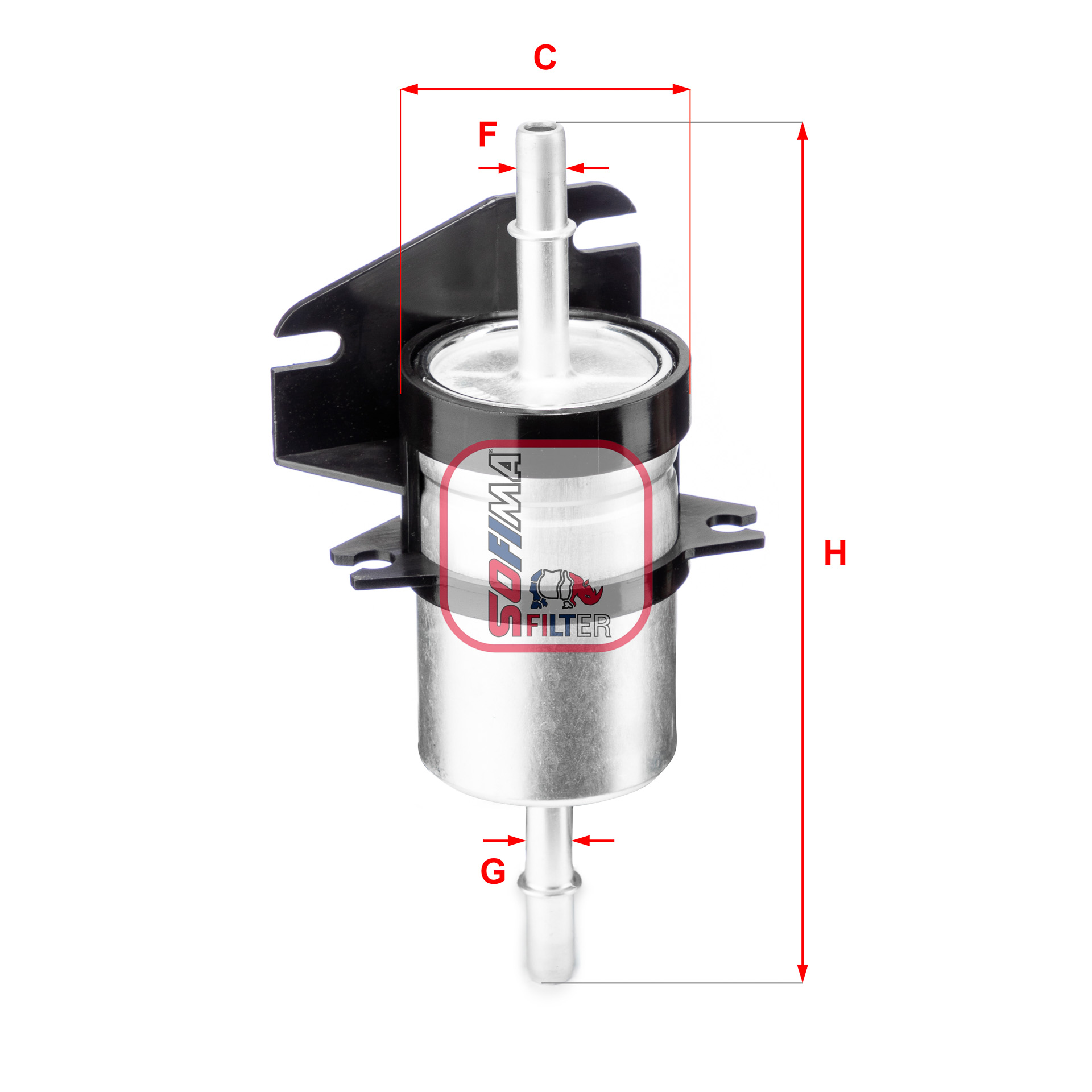 Filtru combustibil S 1740 B SOFIMA