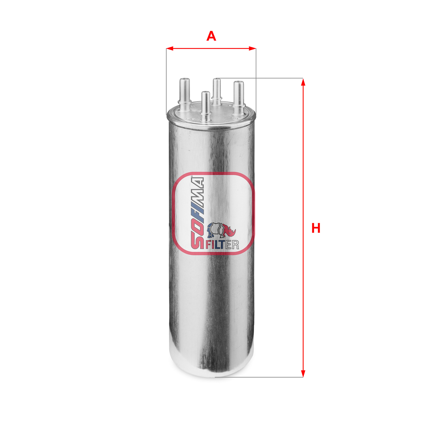 Filtru combustibil S 1849 B SOFIMA