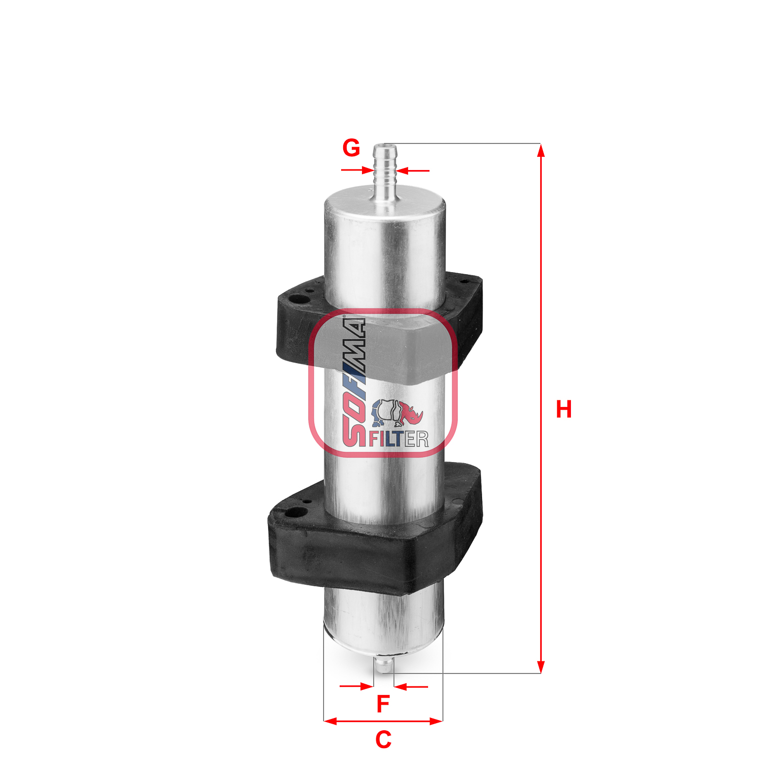 Filtru combustibil S 1920 B SOFIMA