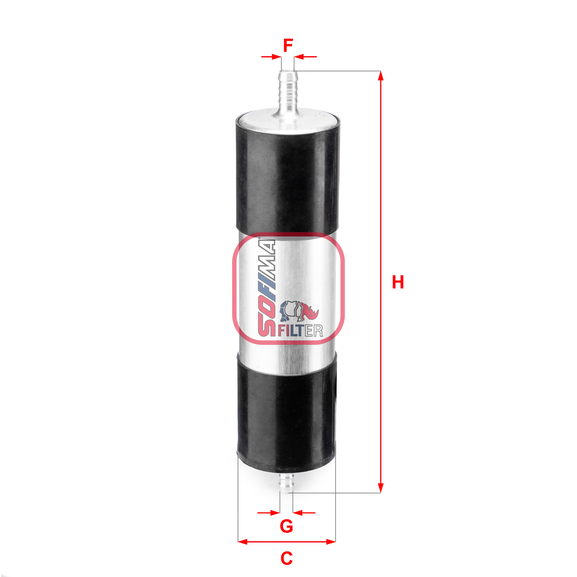 Filtru combustibil S 1921 B SOFIMA