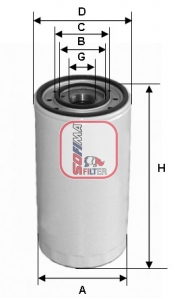 Filtru ulei S 2003 DR SOFIMA