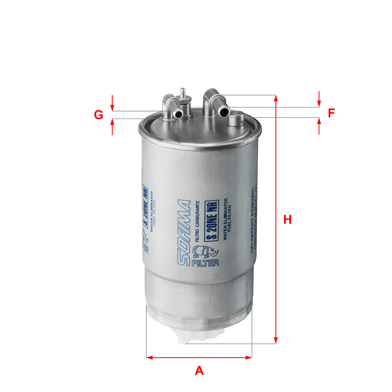 Filtru combustibil S 2ONE NR SOFIMA