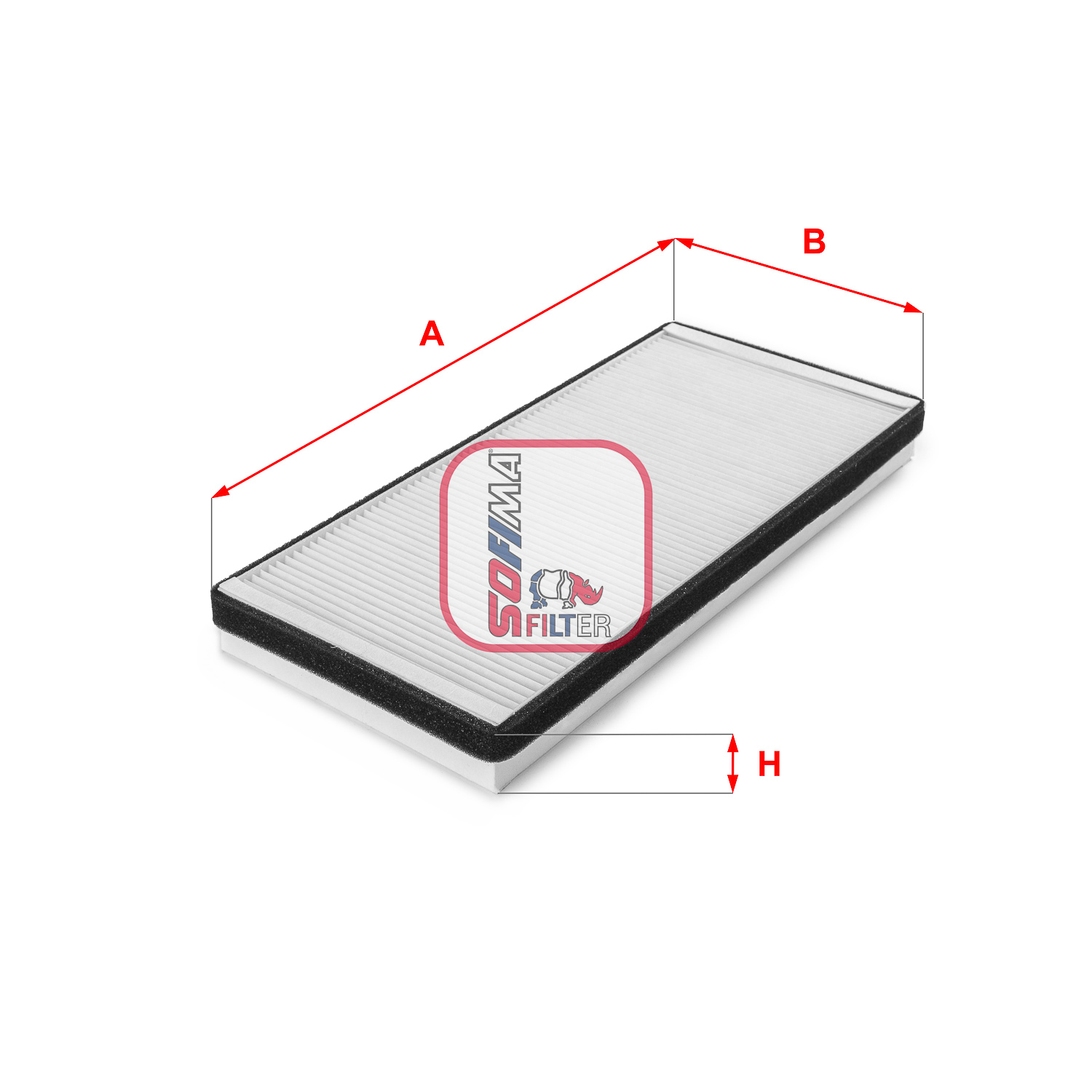 Filtru, aer habitaclu S 3012 C SOFIMA