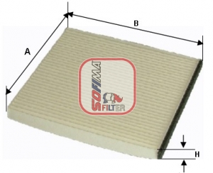 Filtru, aer habitaclu S 3053 C SOFIMA