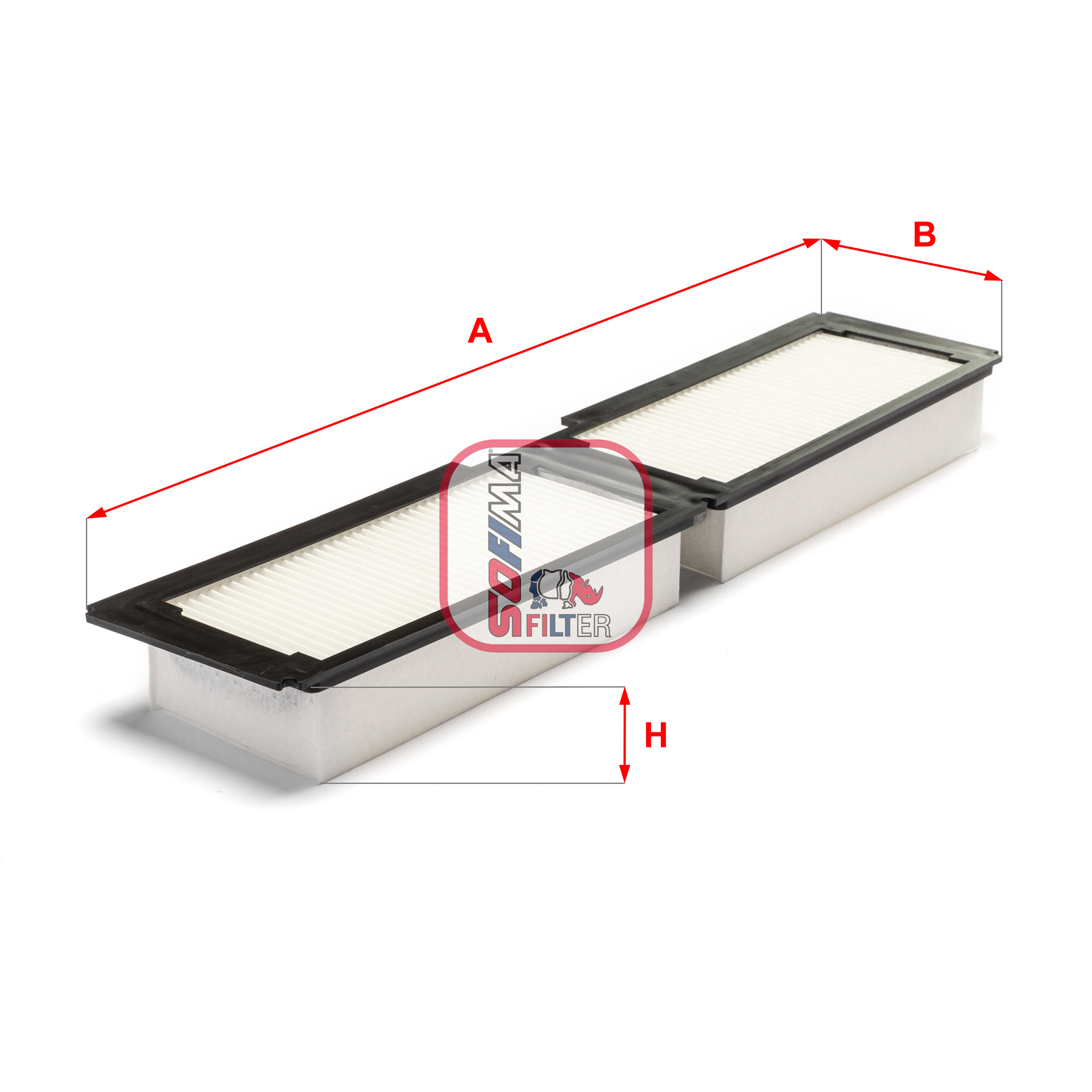 Filtru, aer habitaclu S 3055 C SOFIMA
