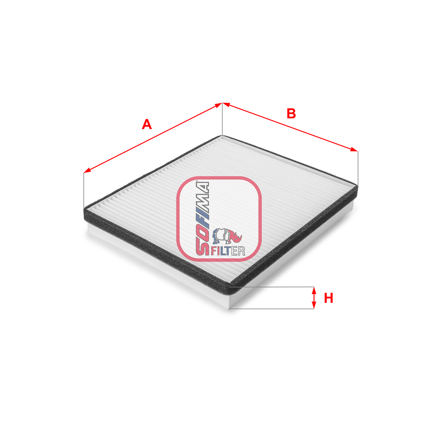 Filtru, aer habitaclu S 3057 C SOFIMA