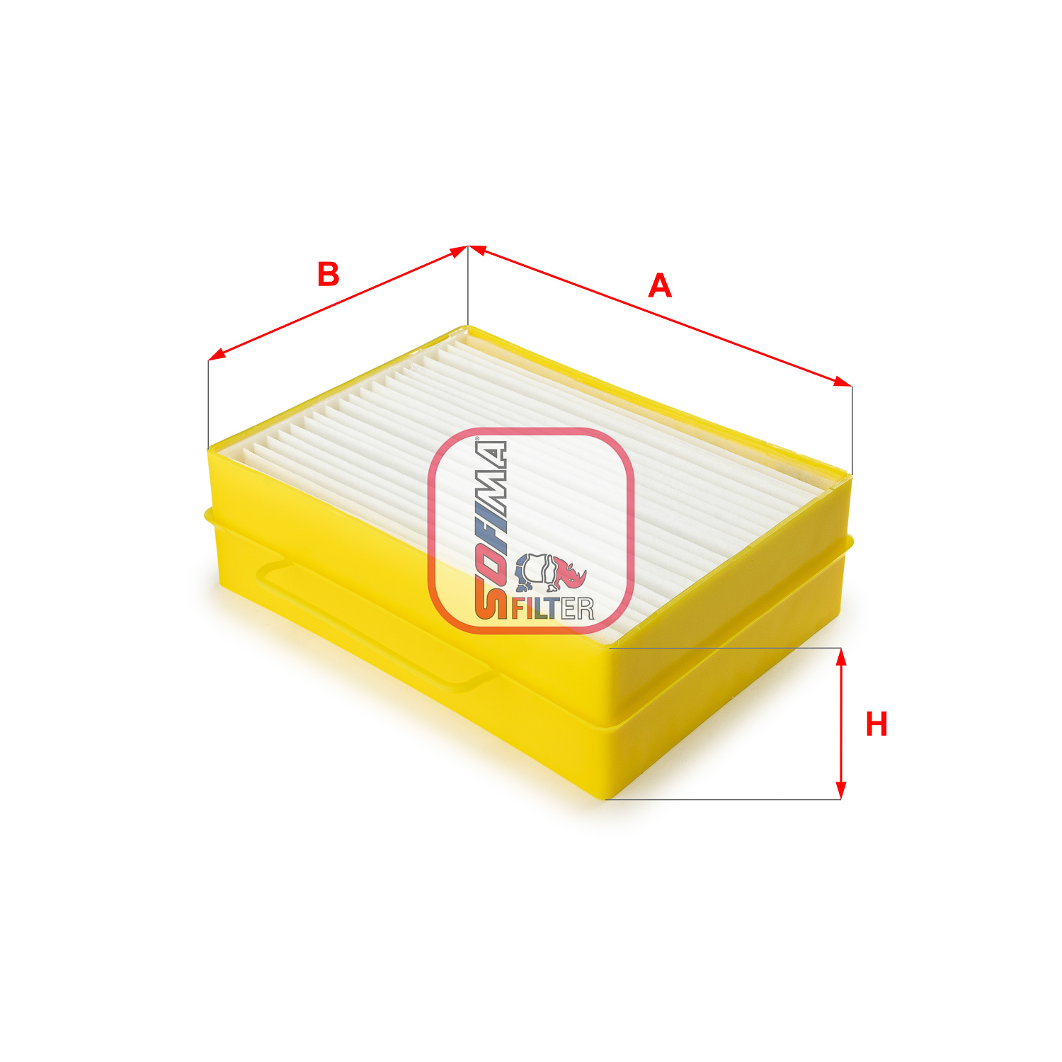 Filtru, aer habitaclu S 3066 C SOFIMA