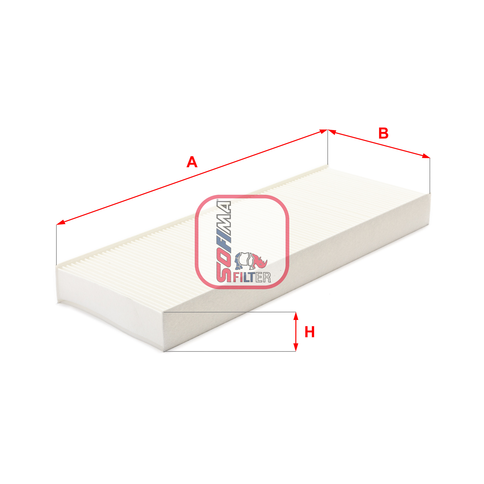 Filtru, aer habitaclu S 3072 C SOFIMA