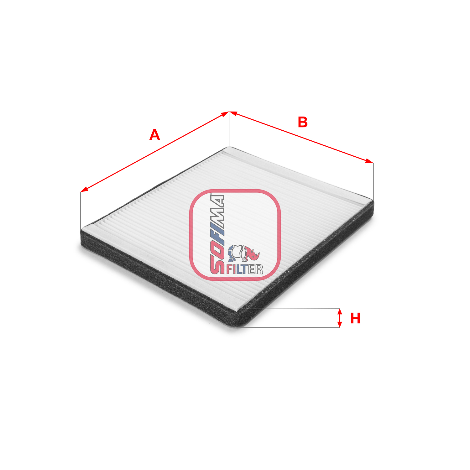 Filtru, aer habitaclu S 3075 C SOFIMA