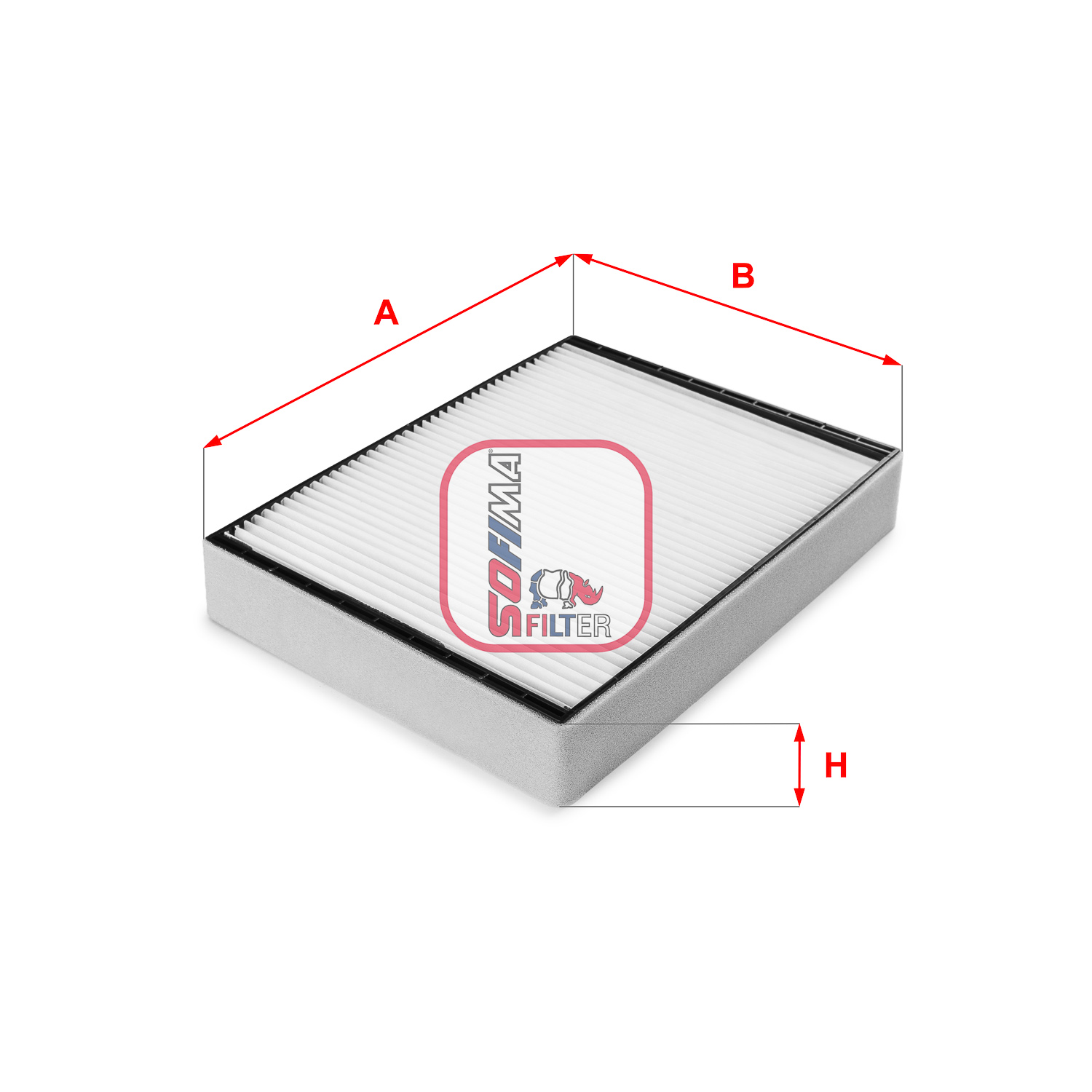 Filtru, aer habitaclu S 3077 C SOFIMA