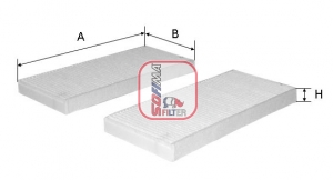 Filtru, aer habitaclu S 3080 C SOFIMA