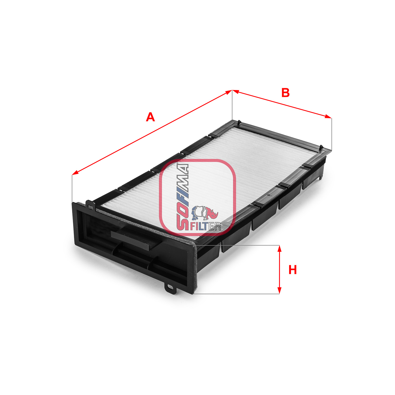 Filtru, aer habitaclu S 3090 C SOFIMA