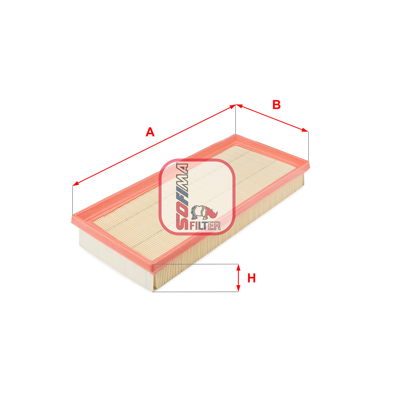 Filtru aer S 3112 A SOFIMA