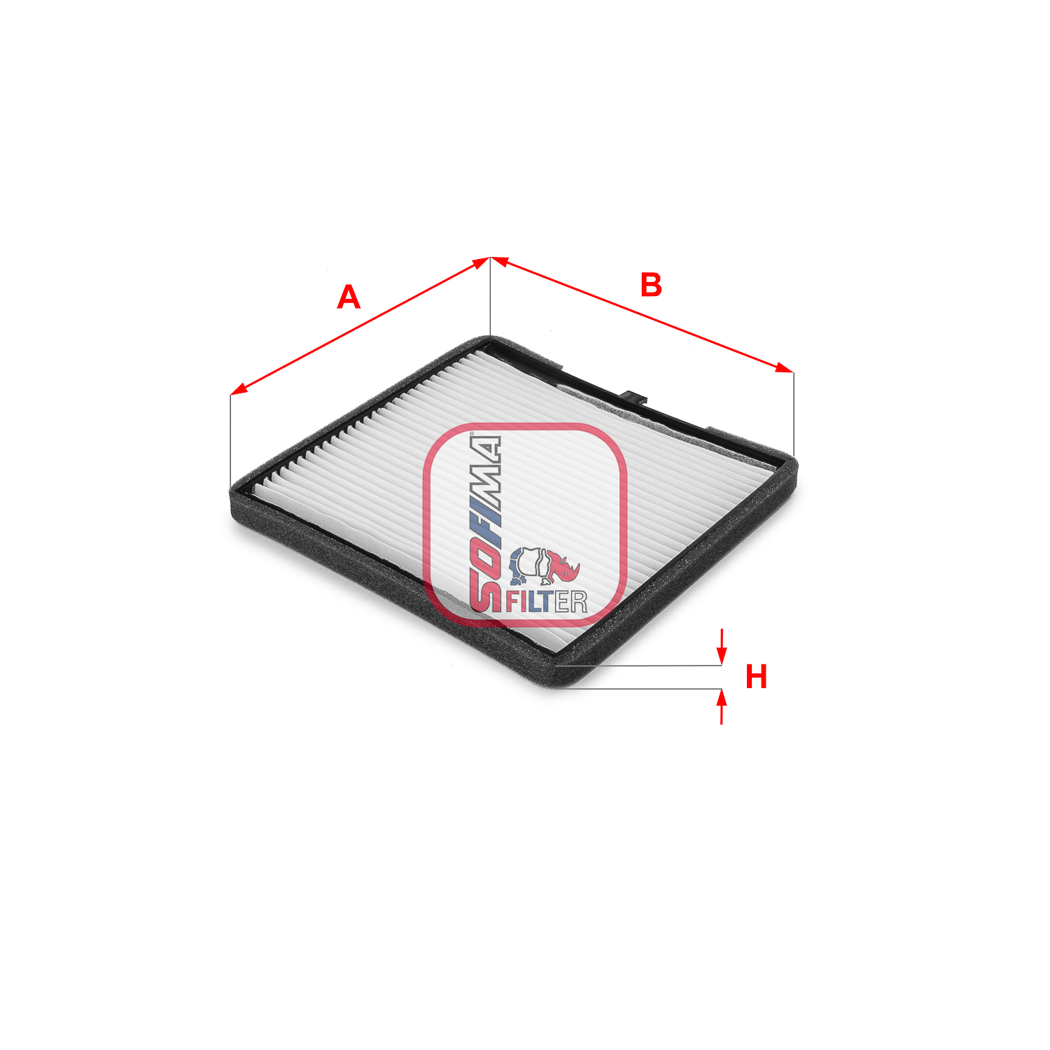 Filtru, aer habitaclu S 3116 C SOFIMA