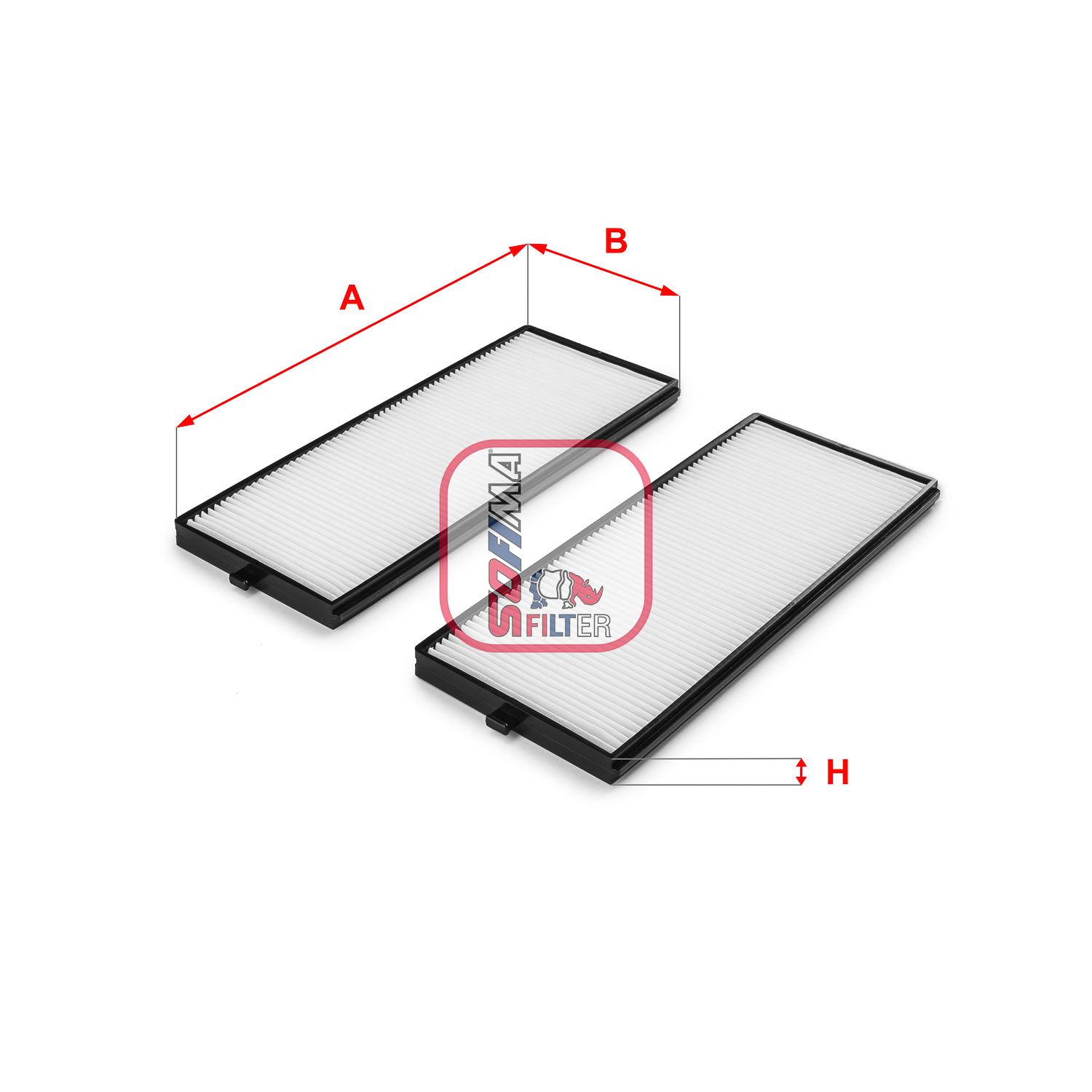 Filtru, aer habitaclu S 3119 C SOFIMA