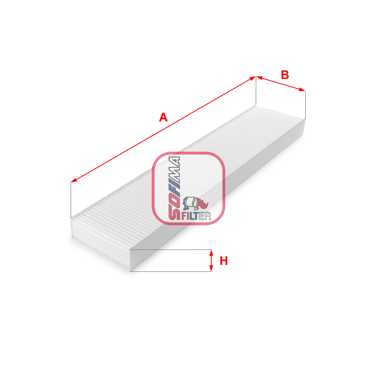 Filtru, aer habitaclu S 3162 C SOFIMA