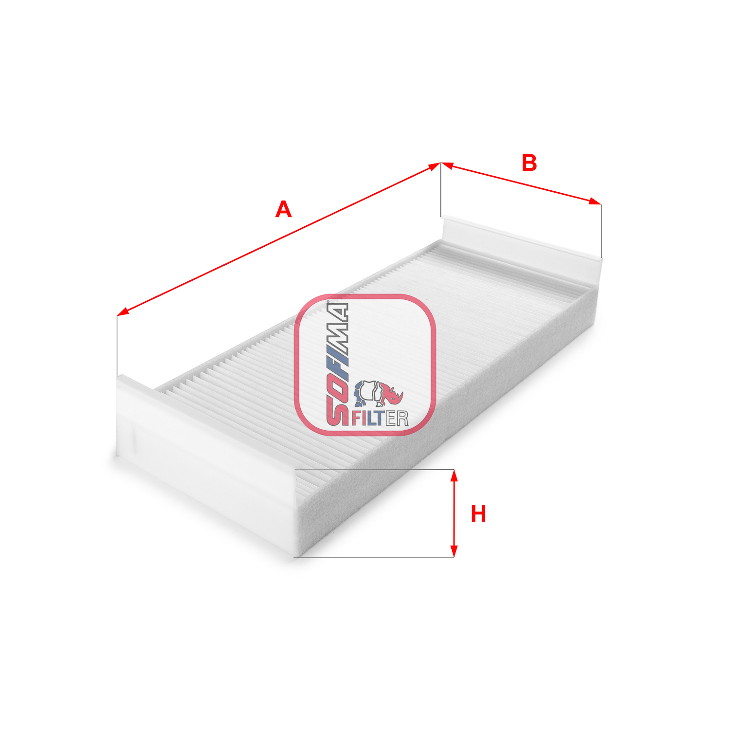 Filtru, aer habitaclu S 3165 C SOFIMA