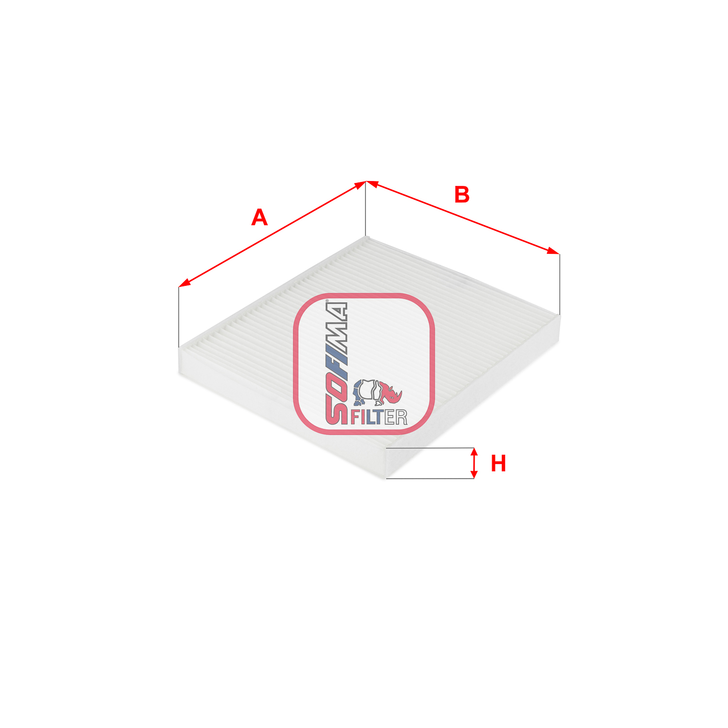 Filtru, aer habitaclu S 3243 C SOFIMA