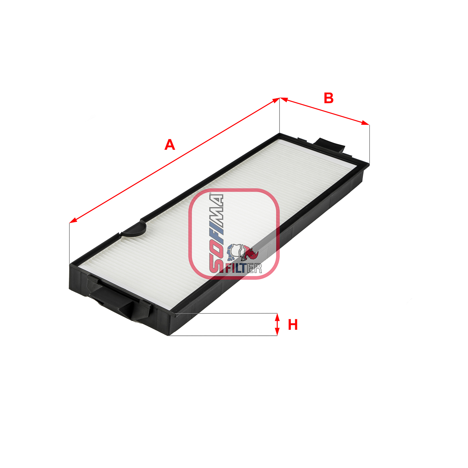 Filtru, aer habitaclu S 3244 C SOFIMA