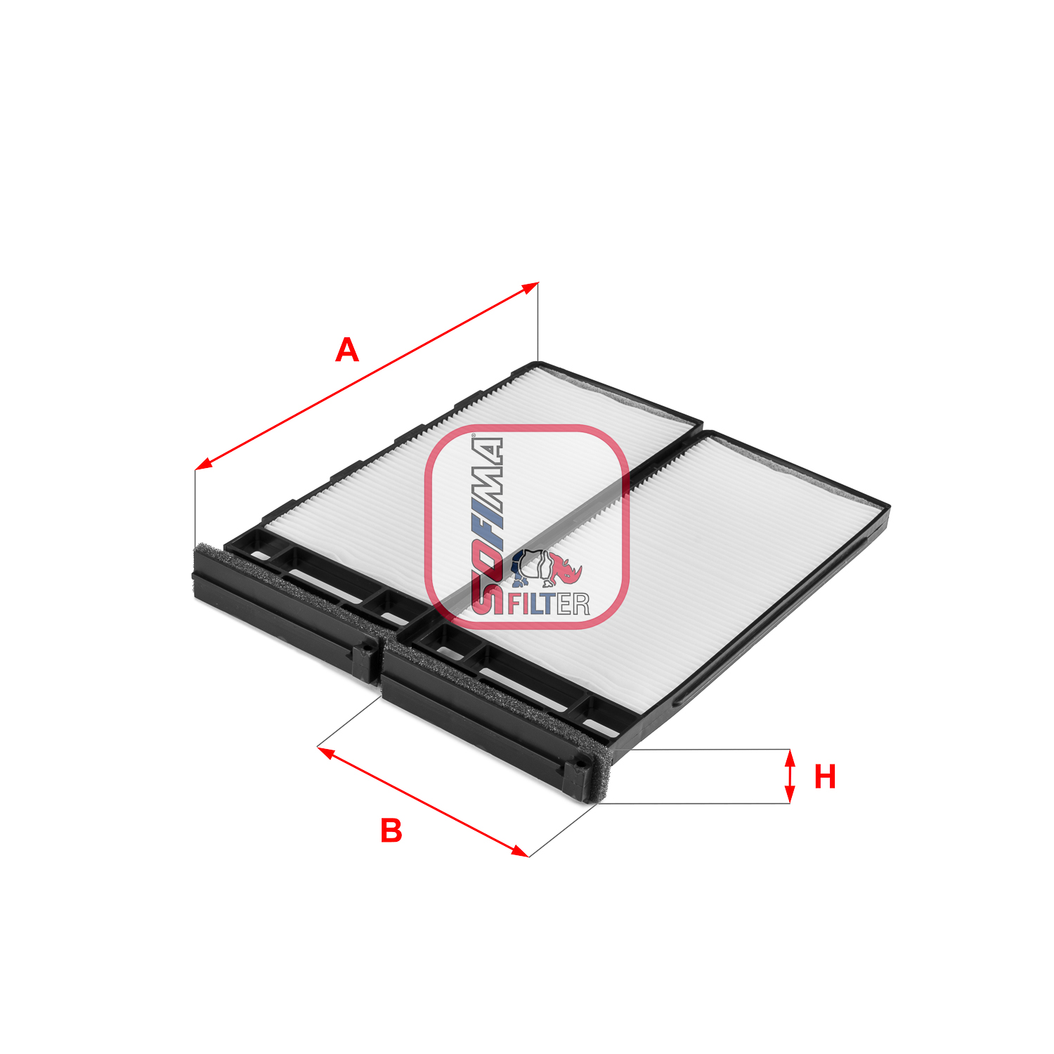 Filtru, aer habitaclu S 3258 C SOFIMA