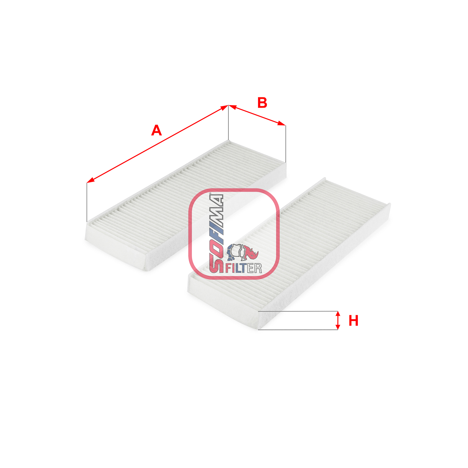 Filtru, aer habitaclu S 3313 C SOFIMA