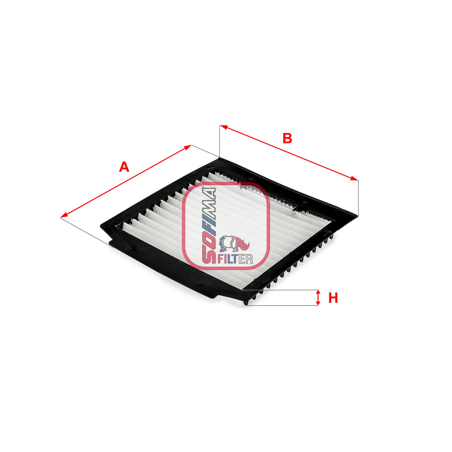 Filtru, aer habitaclu S 3316 C SOFIMA