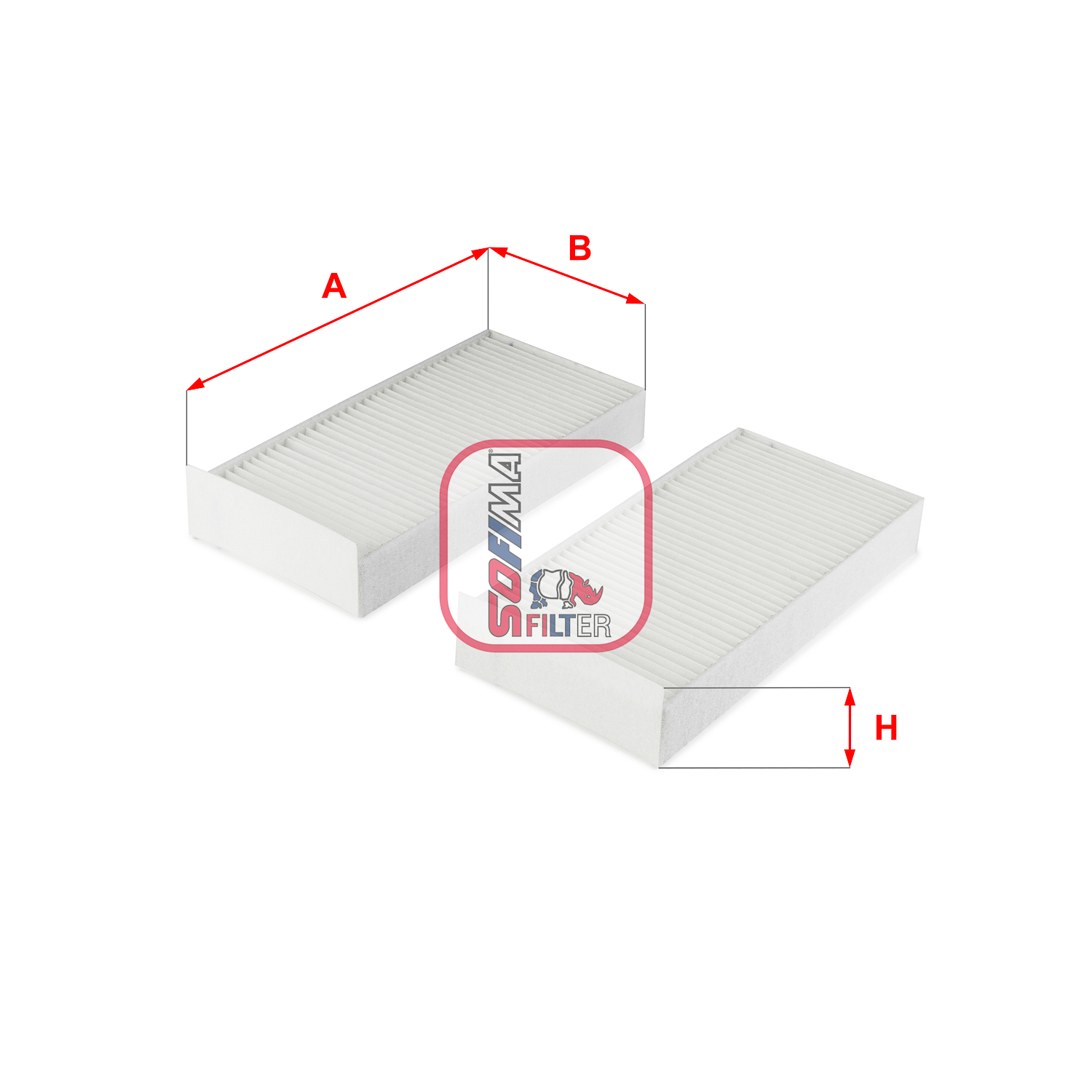 Filtru, aer habitaclu S 3332 C SOFIMA