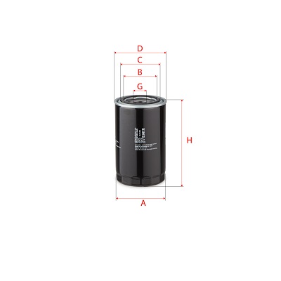Filtru ulei S 3497 R SOFIMA