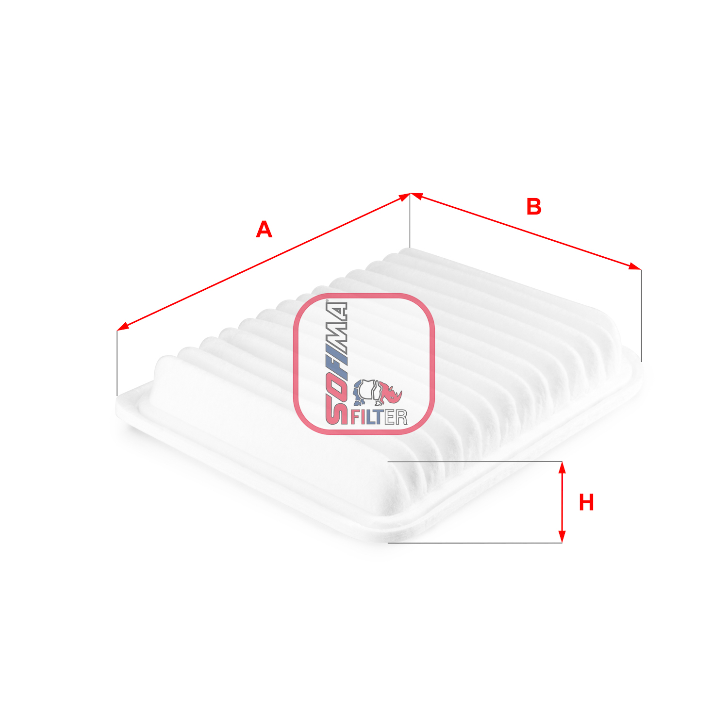 Filtru aer S 3709 A SOFIMA