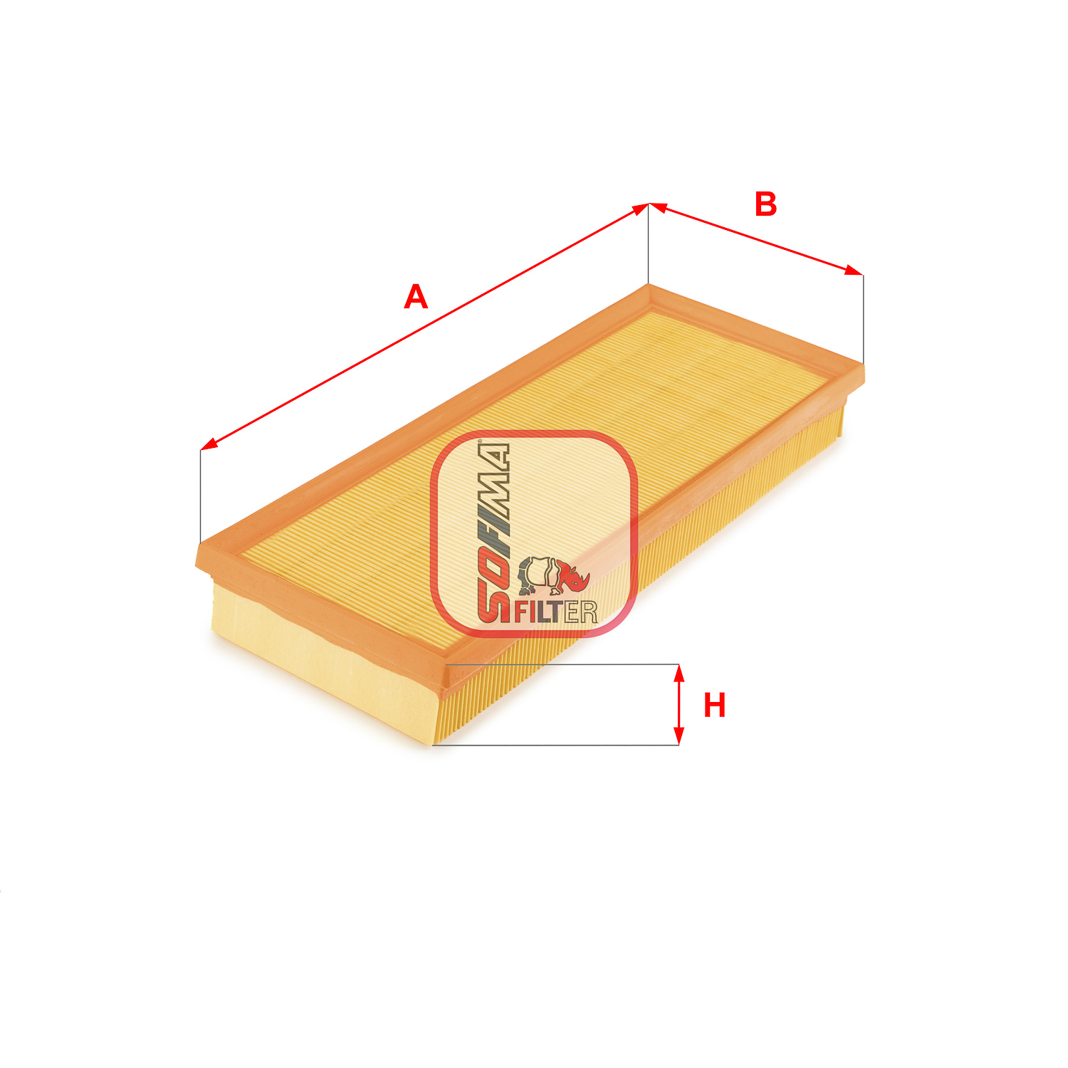 Filtru aer S 3718 A SOFIMA