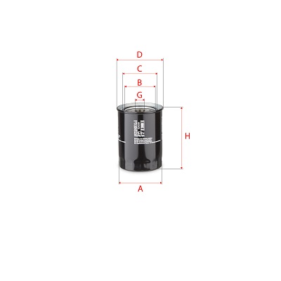 Filtru ulei S 3900 R SOFIMA