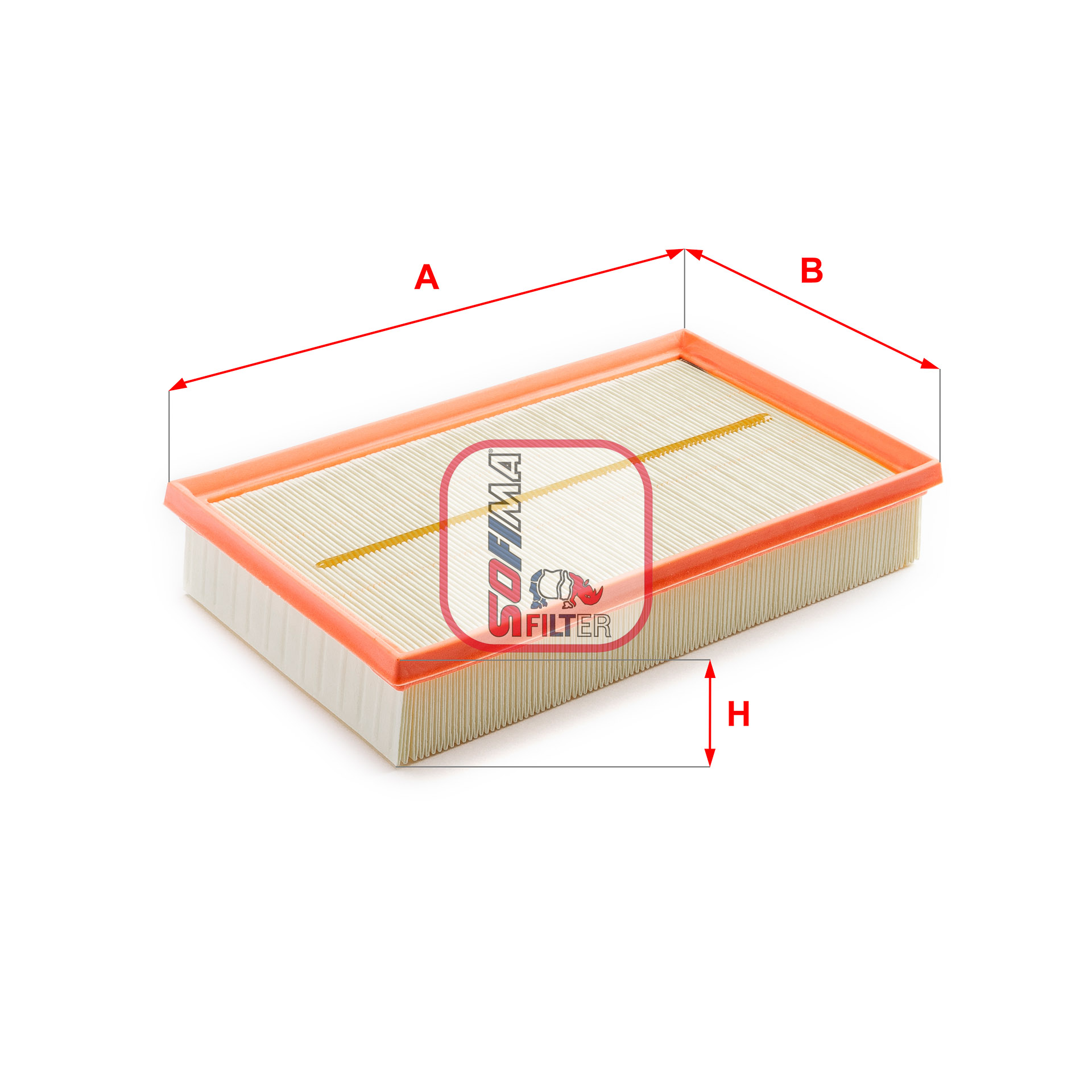 Filtru aer S 3A34 A SOFIMA