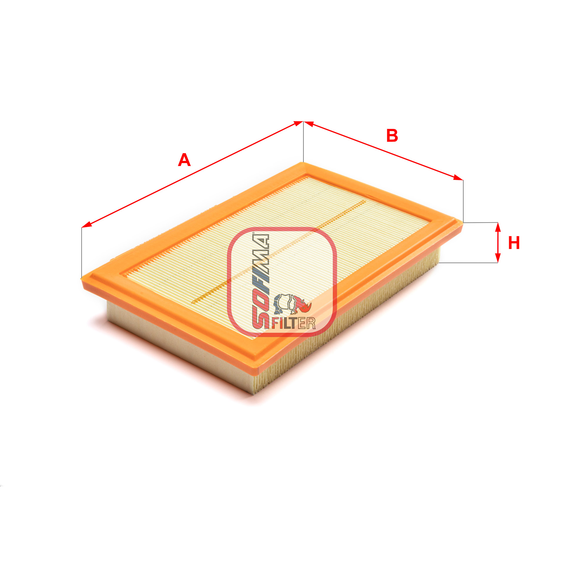 Filtru aer S 3A61 A SOFIMA