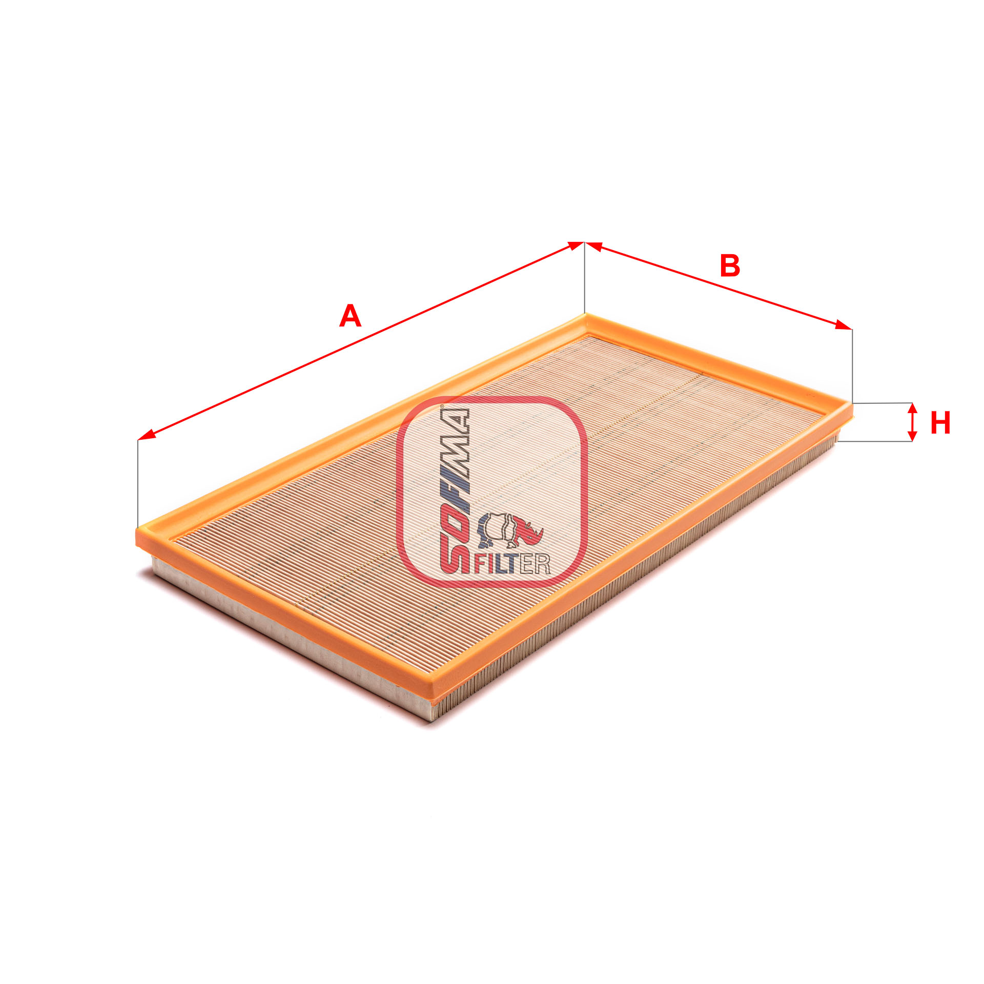 Filtru aer S 3A67 A SOFIMA